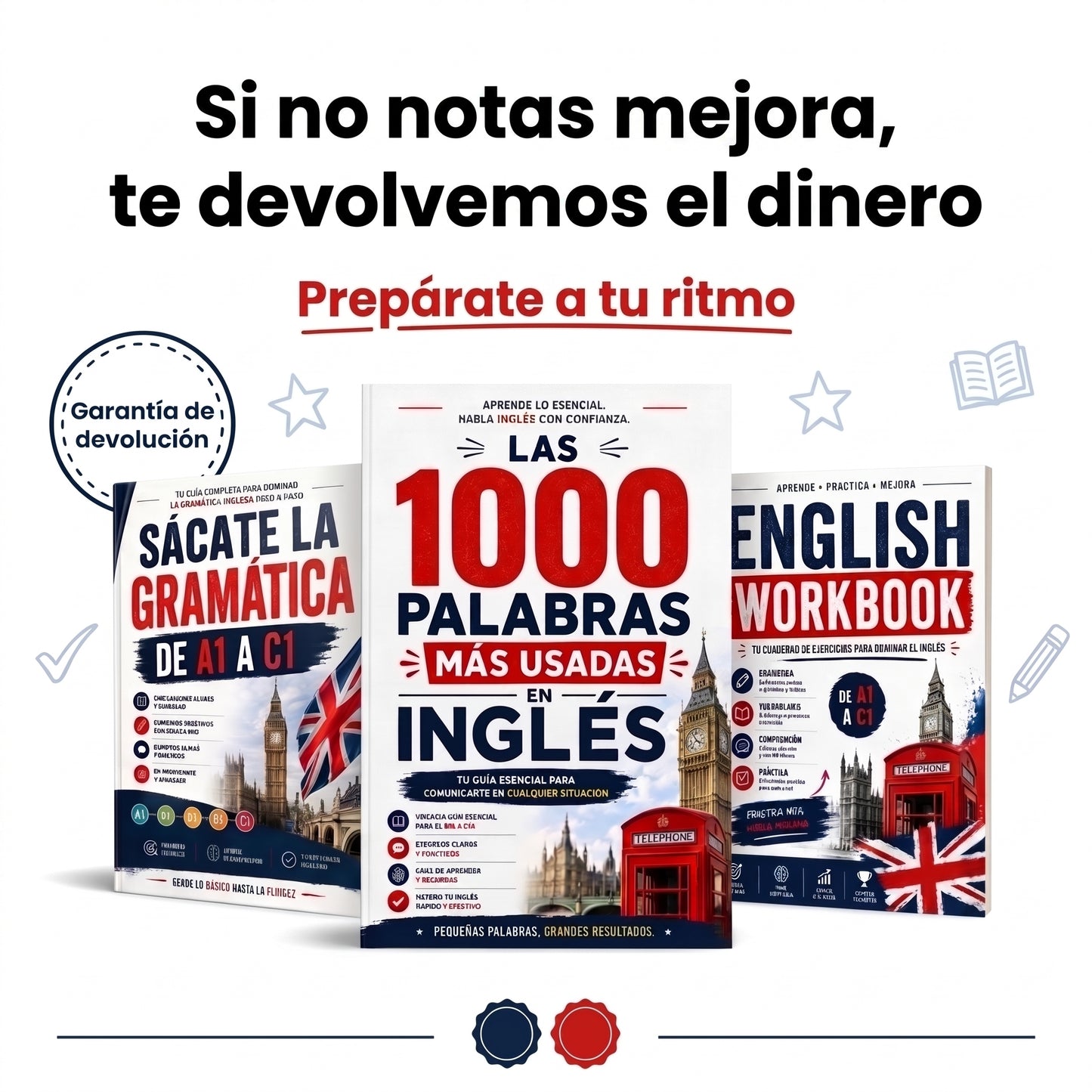 El Pack Completo para Dominar el Inglés (A1–C1)