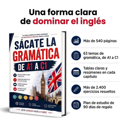 El Pack Completo para Dominar el Inglés (A1–C1)