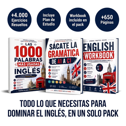 El Pack Completo para Dominar el Inglés (A1–C1)