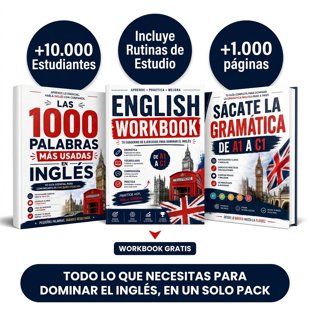 El Pack Completo para Dominar el Inglés (A1–C1)