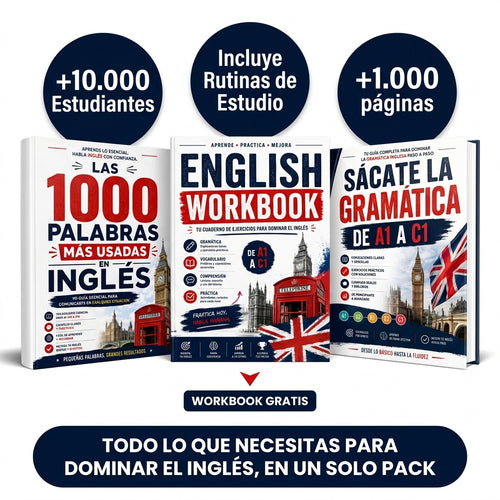El Pack Completo para Dominar el Inglés (A1–C1)